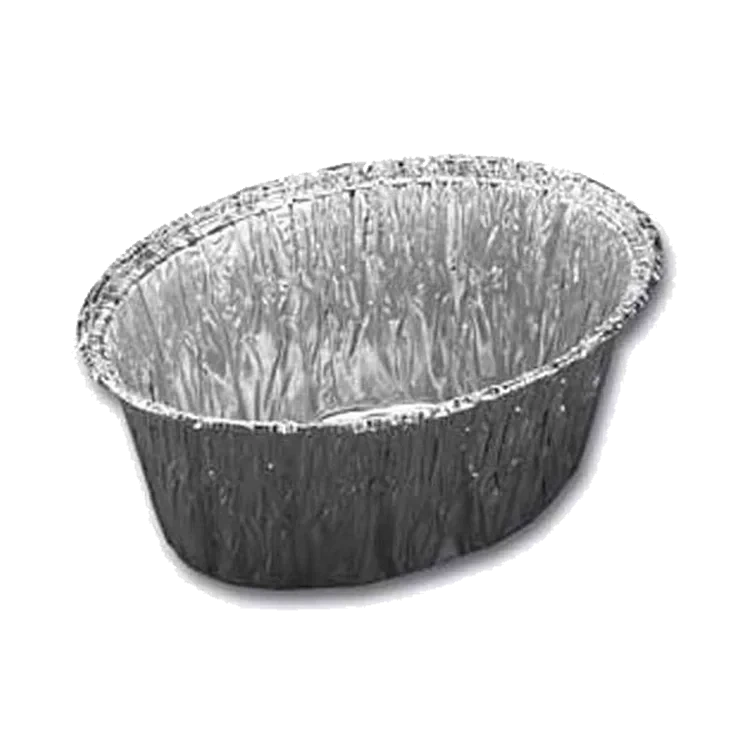 Alubakke oval 260ml sølv   900stk