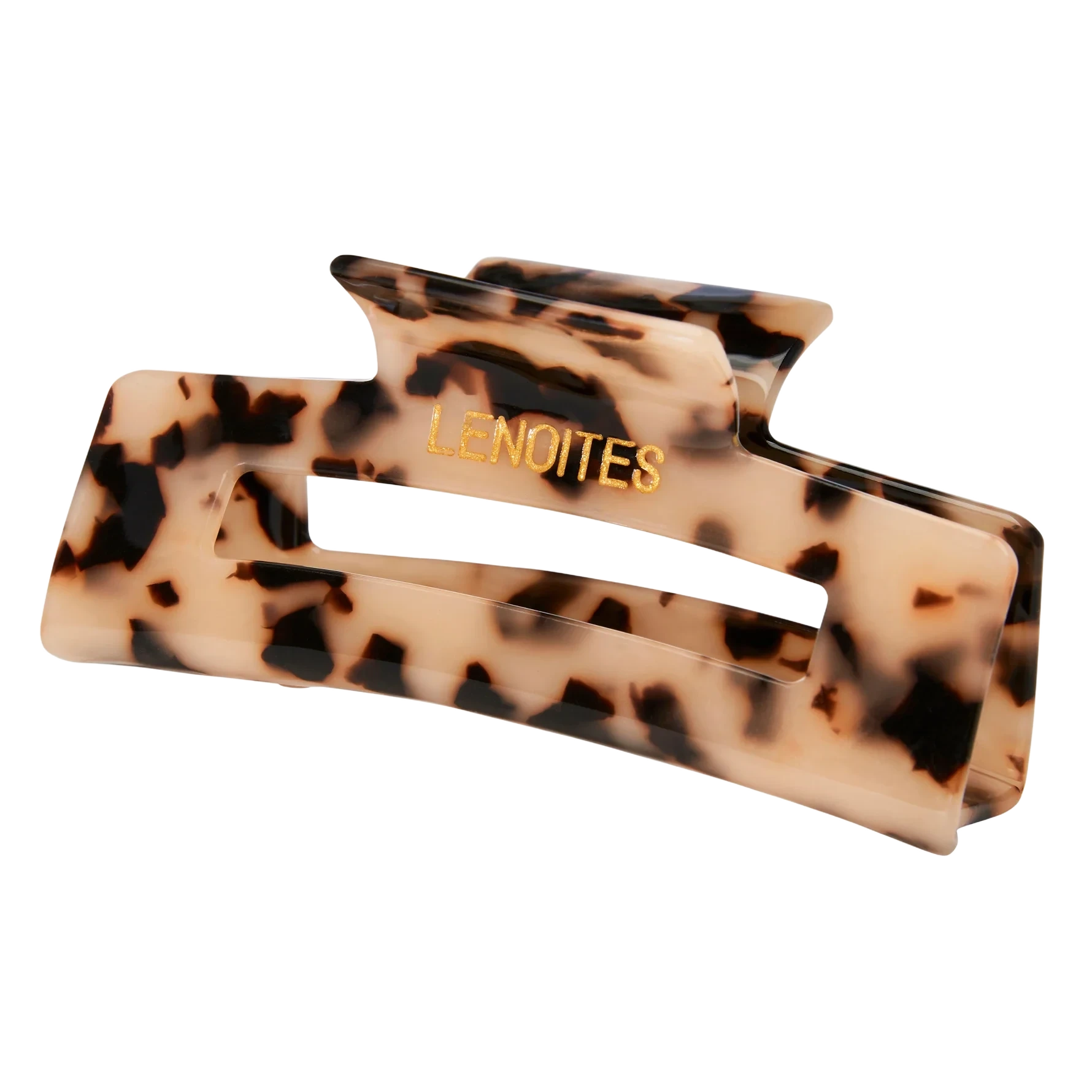 Lenoites Hair Claw Nude Leopard