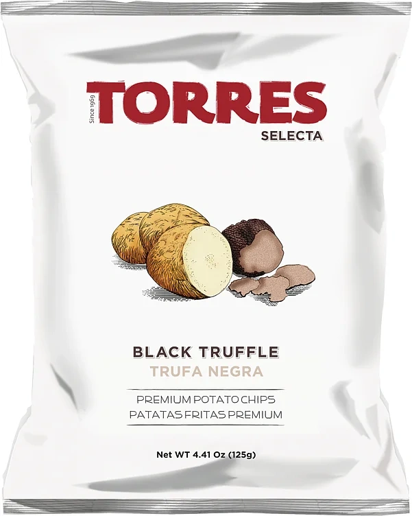 Chips med smak av ekte trøffel  125g