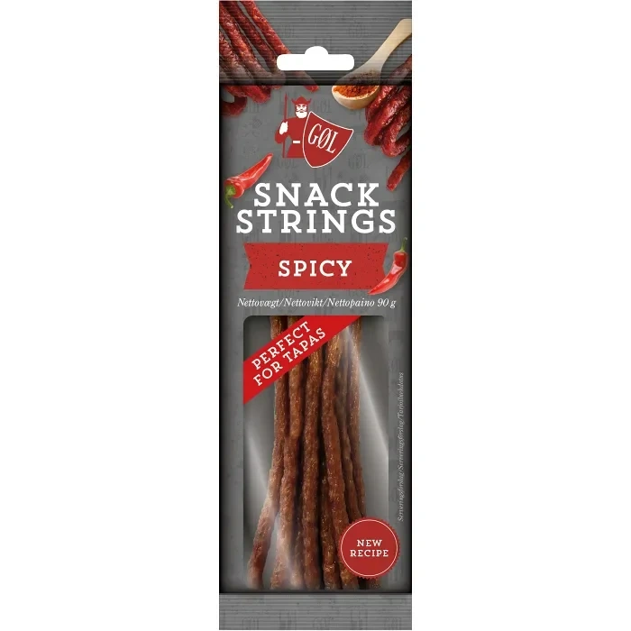 Salami snack string spicy 90g Göl