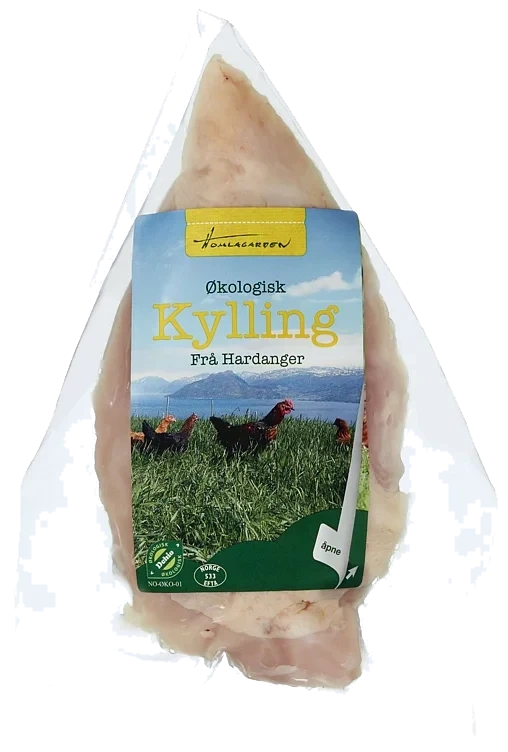 Homlagarden Kyllingbryst m/Skinn 290g