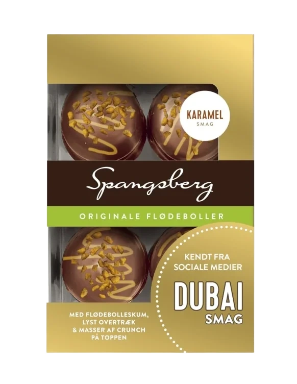 Flødeboller Dubai Karamellsmak 124g