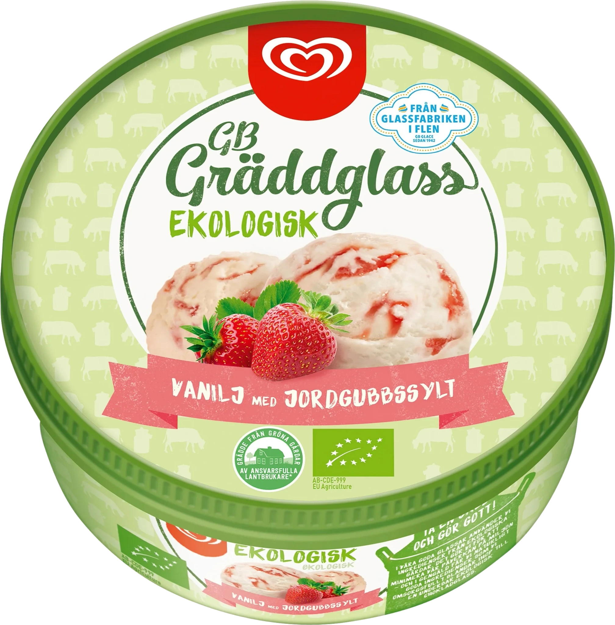 Eko Jordgubbsglass
