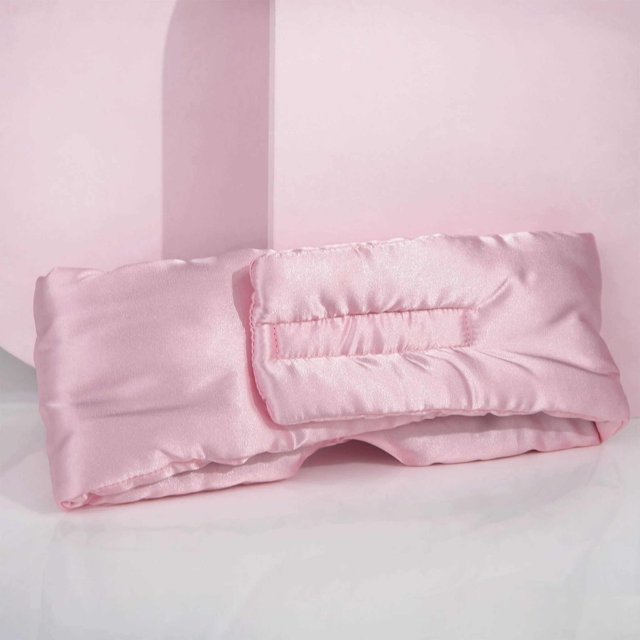 Brushworks Cushioned Satin Sleep Mask, 1 stk.
