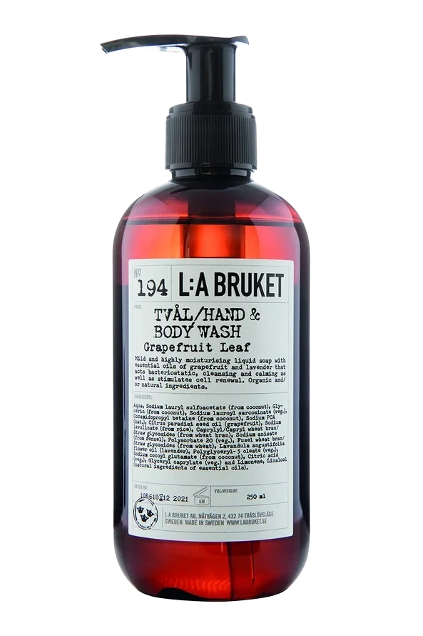 L:A BRUKET 194 Hand & Body Wash Grapefruit Leaf 240 ml