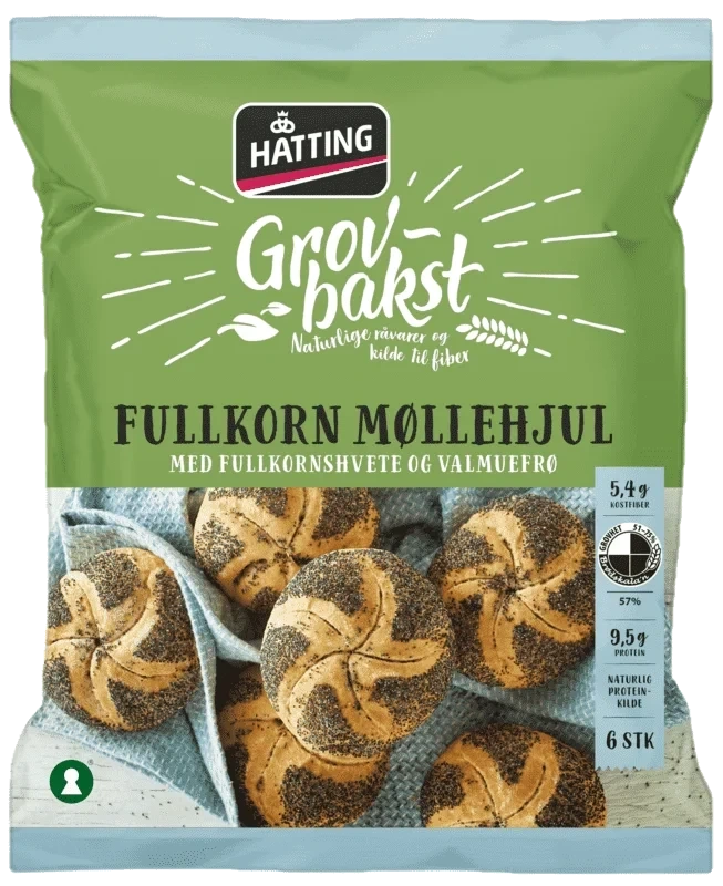 Hatting Fullkorns Møllehjul 420g