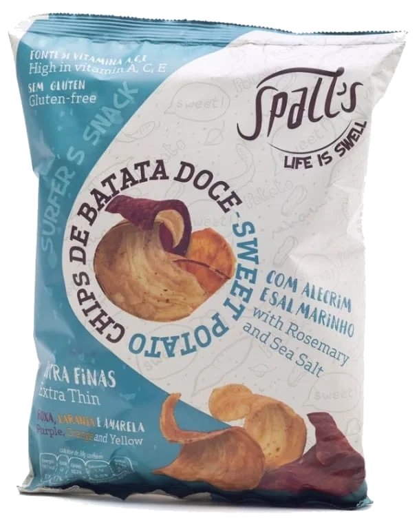 Chips Søtpotet 100g Spalls
