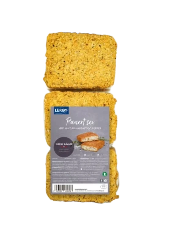 Sei Panert m/Havsalt&Pepper 345g Lerøy