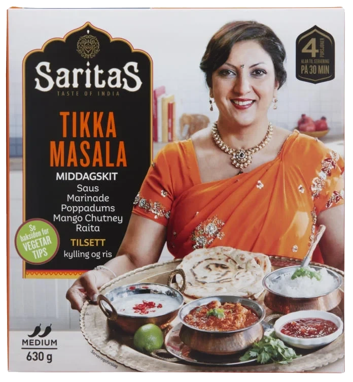 Saritas Tikka Masala Middagskit 630g