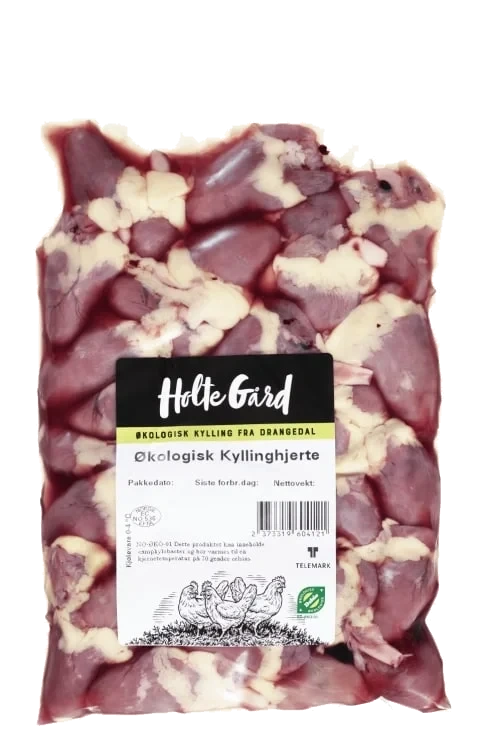 Kyllinghjerte Økologisk Ca450g Holte