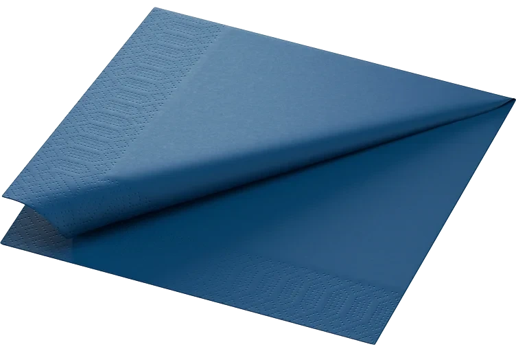 Tissue-Serviette Dunkelblau