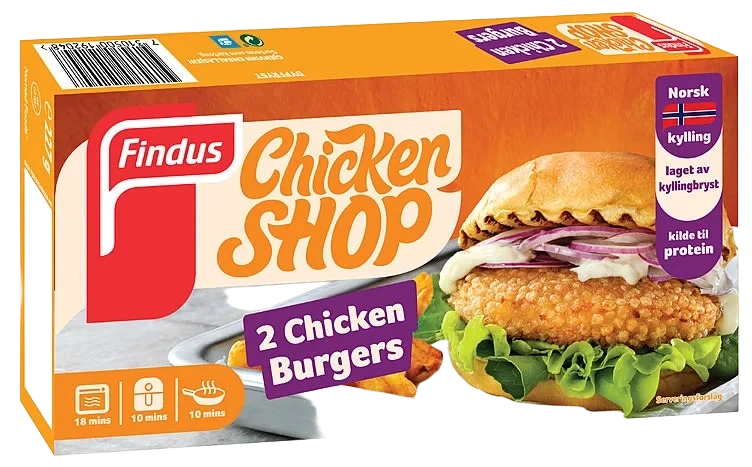 Chicken Burger 227g Findus