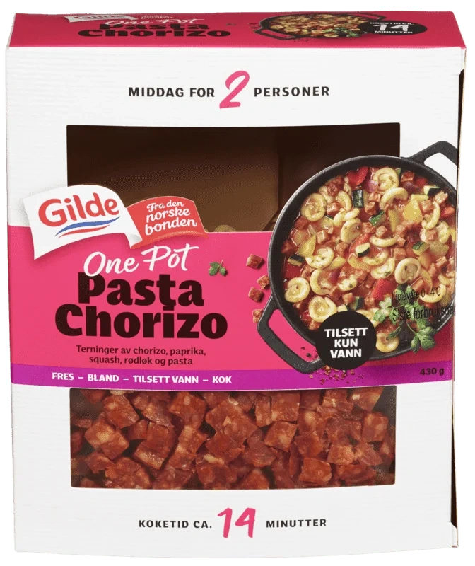 Gilde One Pot Pasta Chorizo 430g