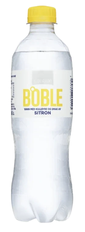 Boble Vann Sitron 0,5l flaske Eldorado
