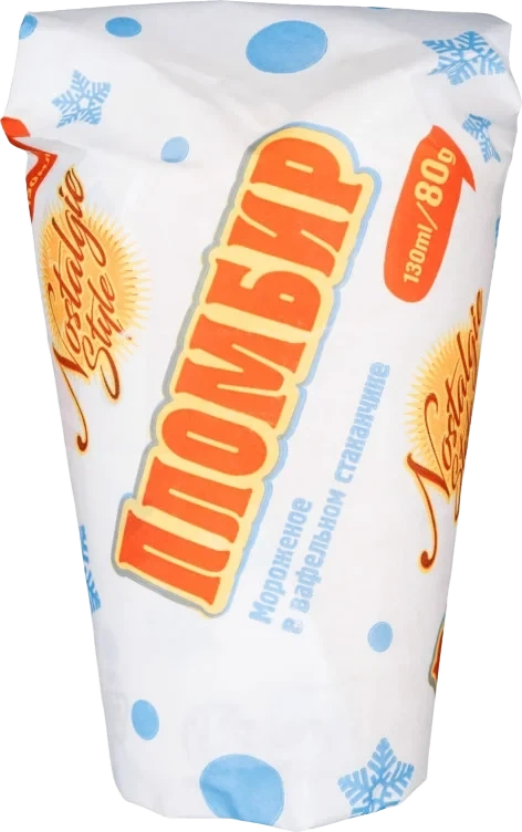 Iskrem Fløte 80g Plombir