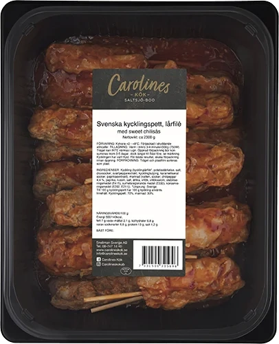Kycklingspett Sweet Chili