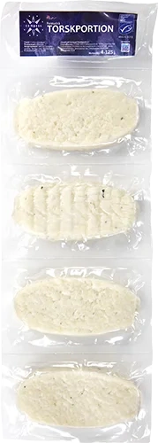 Formad Torskportion 125 gr MSC