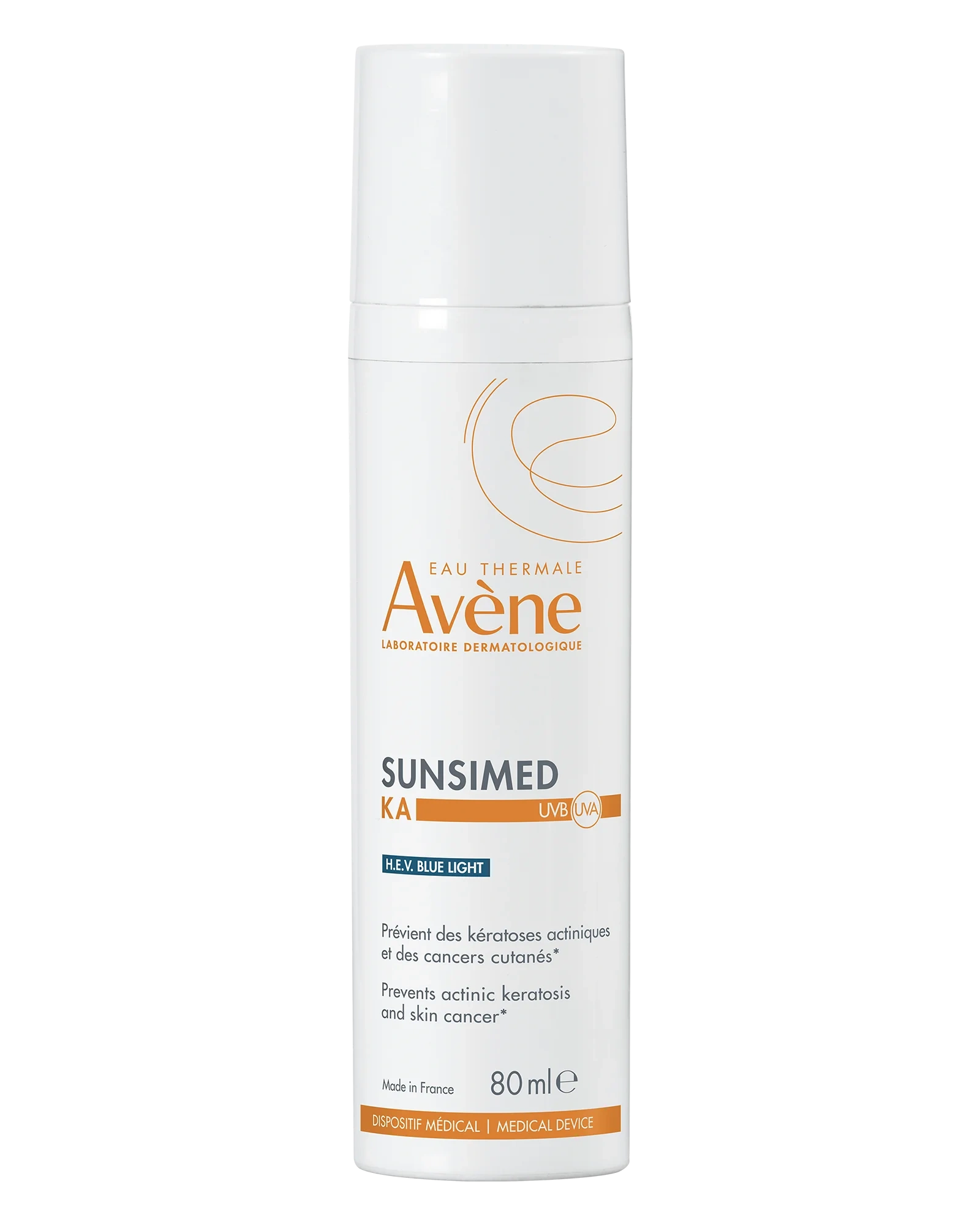 Avène SunsiMed KA solbeskyttelse krem til ansikt 80 ml