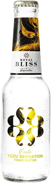 Royal bliss vibrant yuzu tonic water nrgb  24x200ml