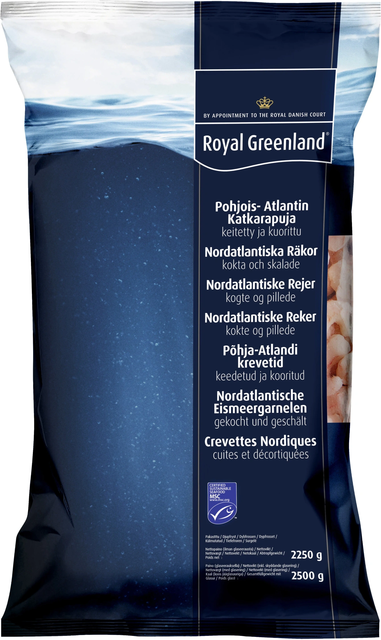 Royal Greenland Räkor skalade