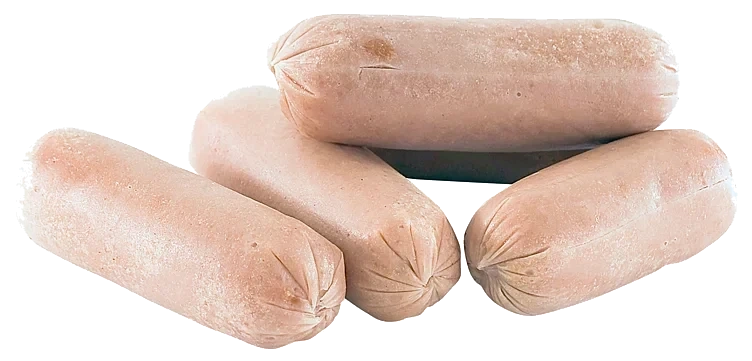 Medisterpølser u/skinn ca64g  2x2,5kg