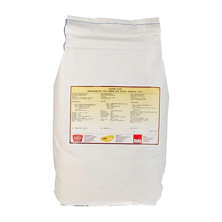 Brødblanding lys glutenfri sekk 15kg