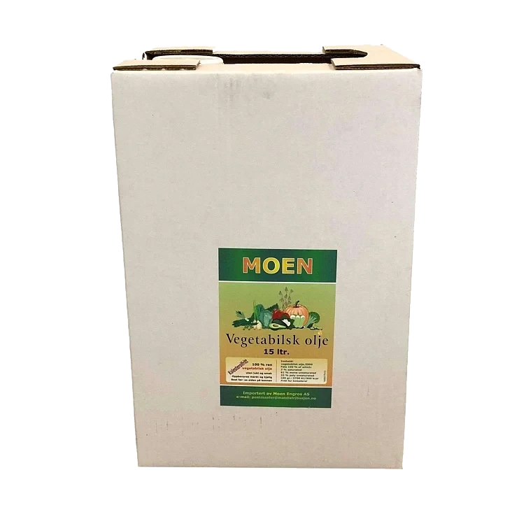 Vegetabilsk olje bib   15l