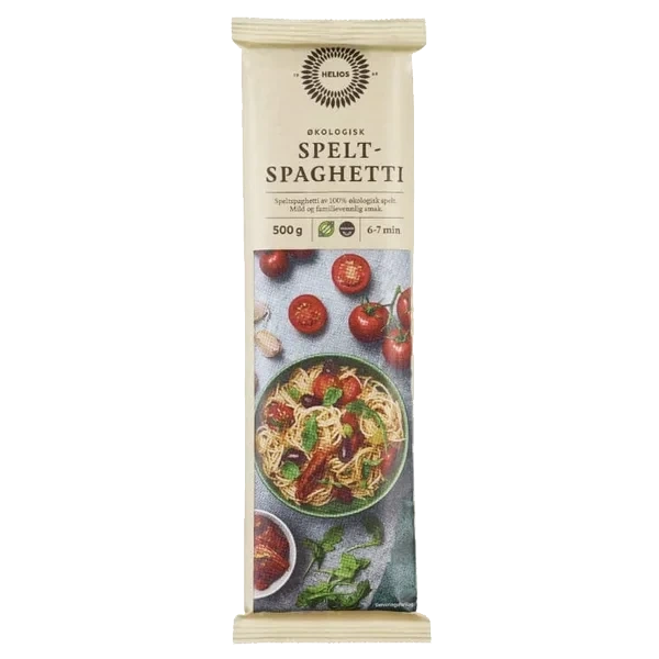 Spaghetti Spelt 500g Økologisk Helios