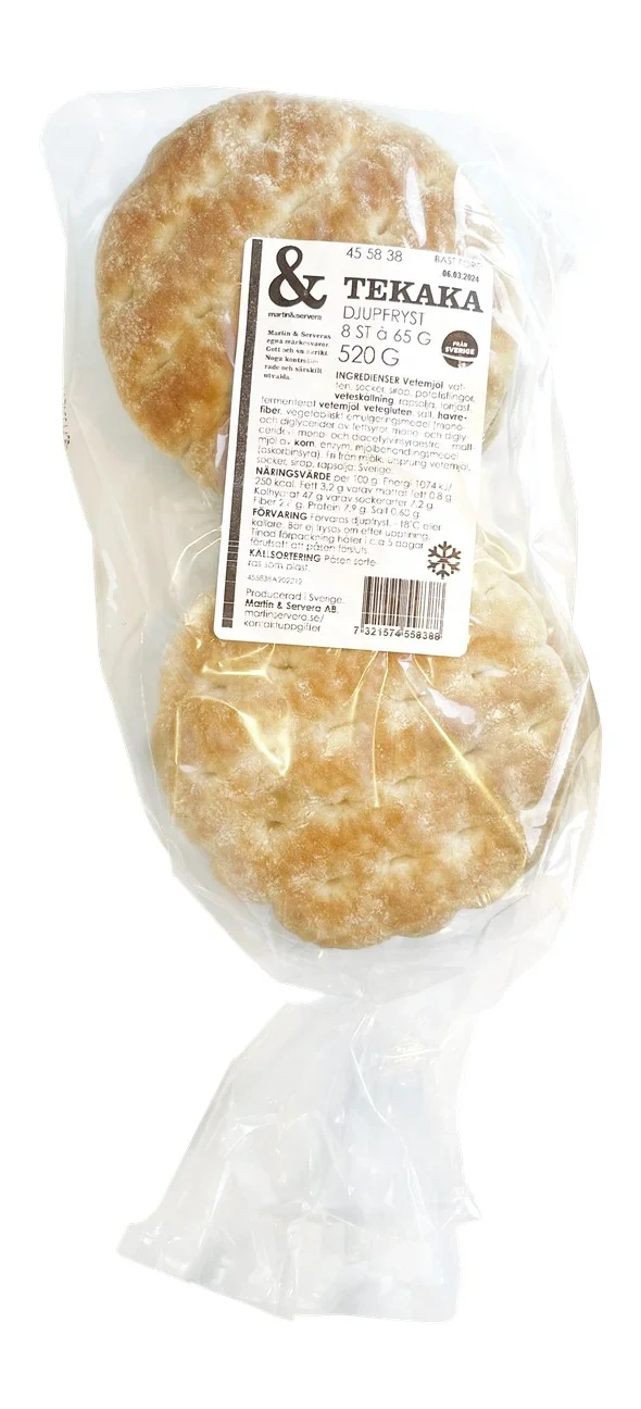 Tekaka 8-pack mjölkfri