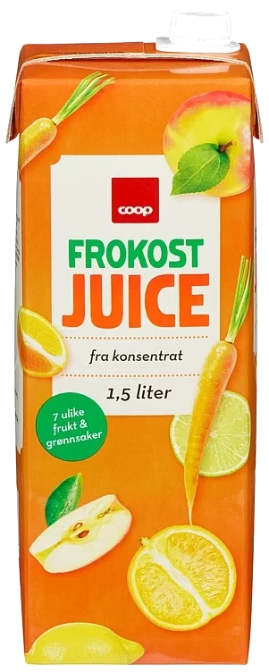Frokostjuice  coop        1,5l