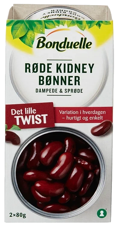 Kidneybeans 2pk mini 2x80g