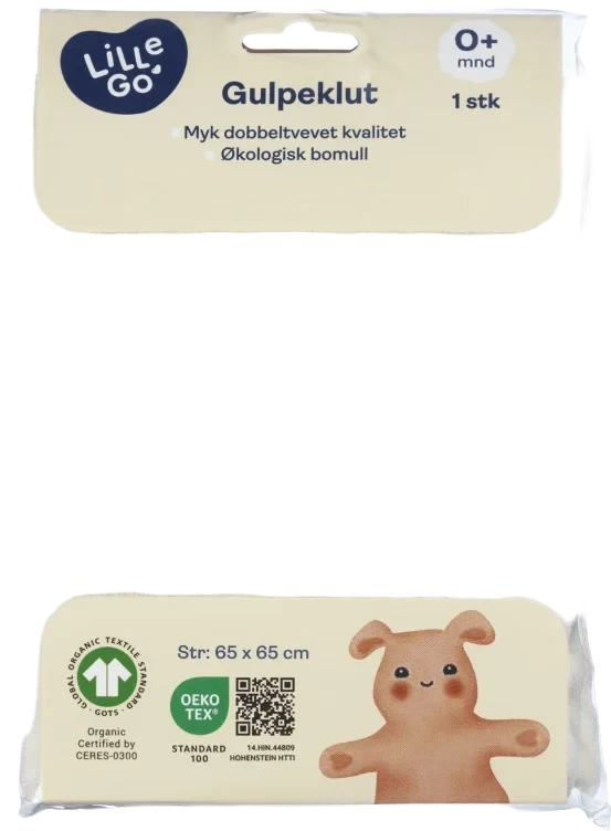 Gulpeklut 1stk Lillego