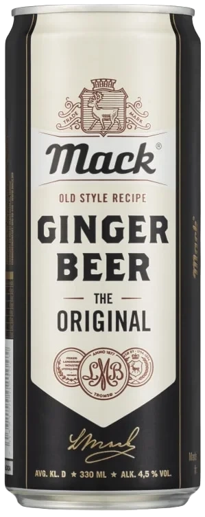 Mack Ginger Beer Original 0,33l boks