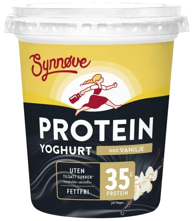 Proteinyoghurt 350g Vanilje Synnøve
