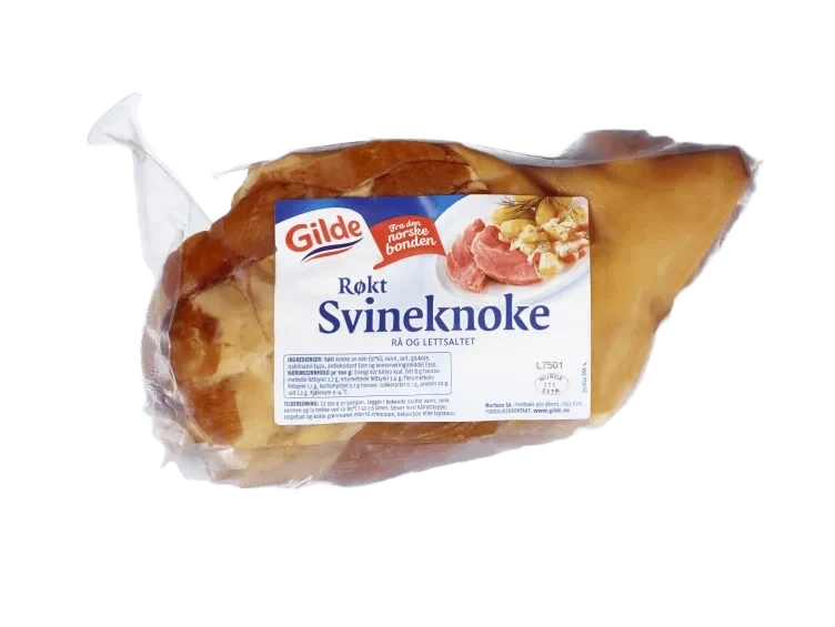 Skinkeknoke Røkt 1,3kg Pk