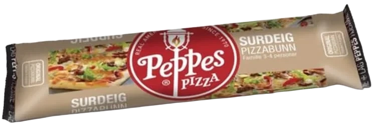 Pizzabunn Surdeig 550g Peppes
