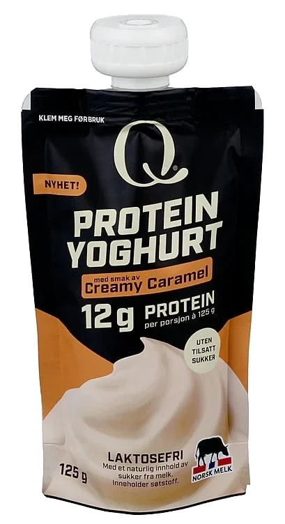 Q proteinyoghurt creamy caramel  125g
