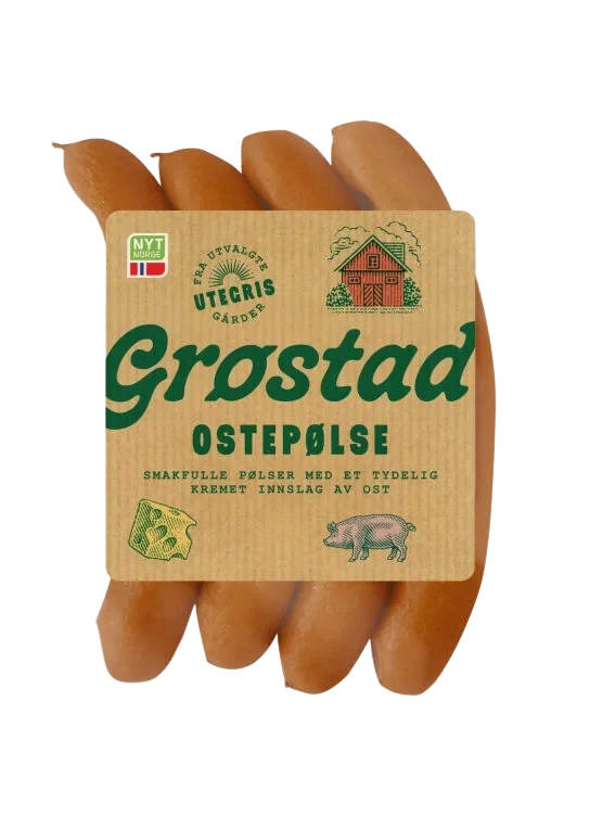 Ostepølse 240g Grøstad