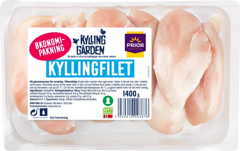 KyllingGården Kyllingfilet 1,4kg