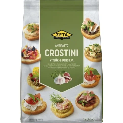 Vitlök Persilj Crostini
