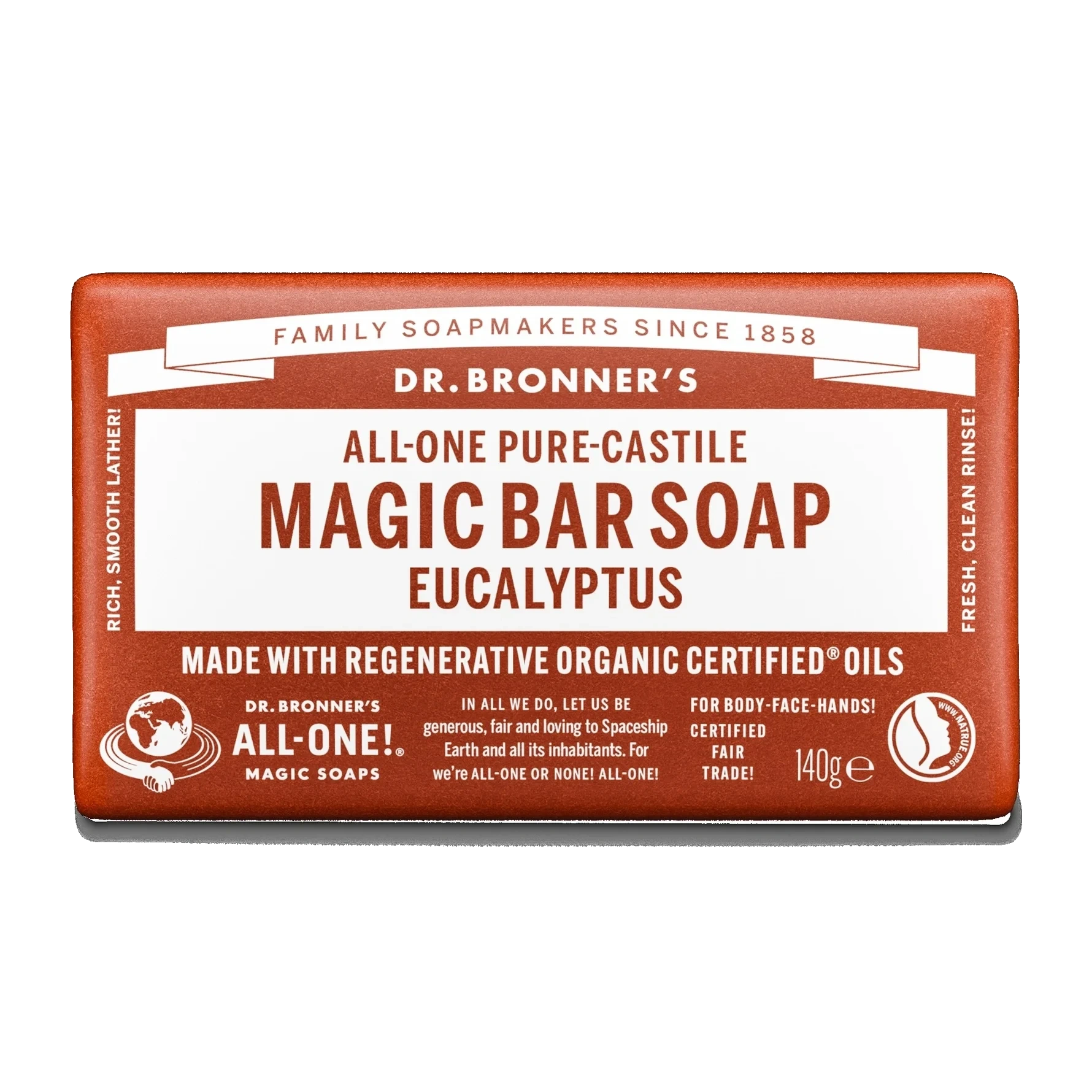 Dr. Bronner's Bar Soap Eucalyptus