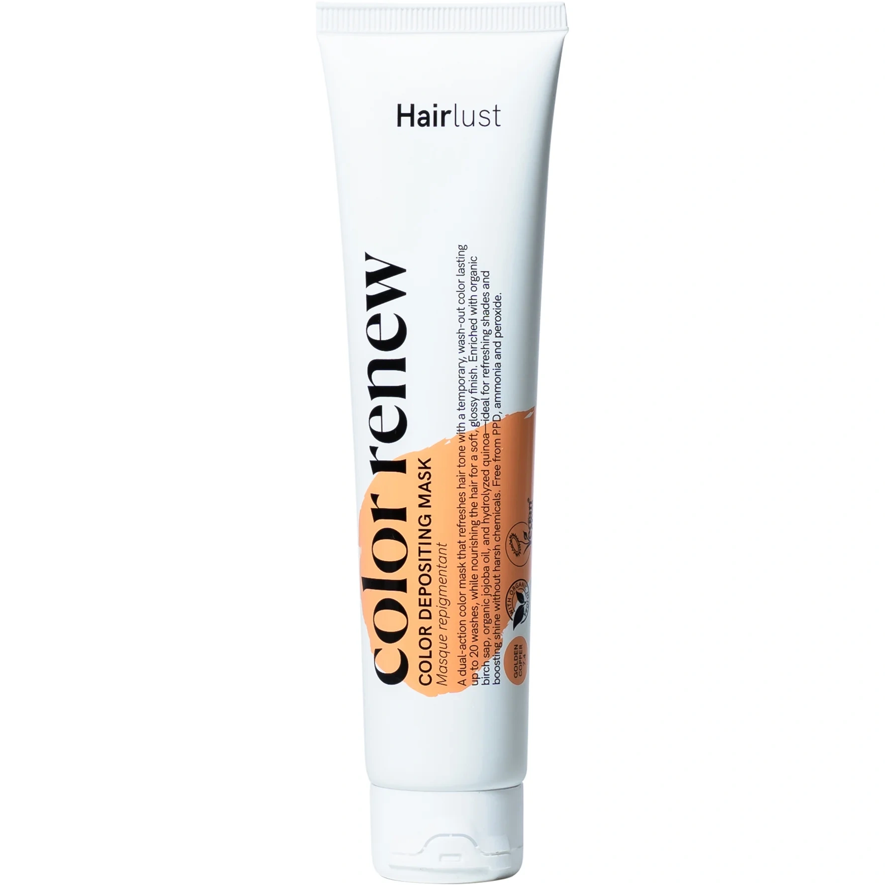 Hairlust Color Renew Color Mask Golden Copper