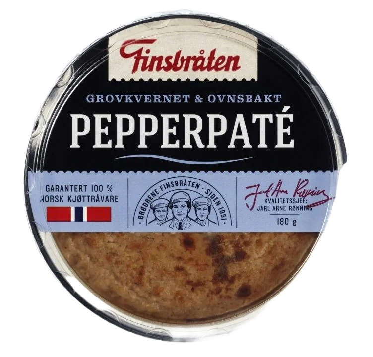 Pepperpaté 180g Finsbråten