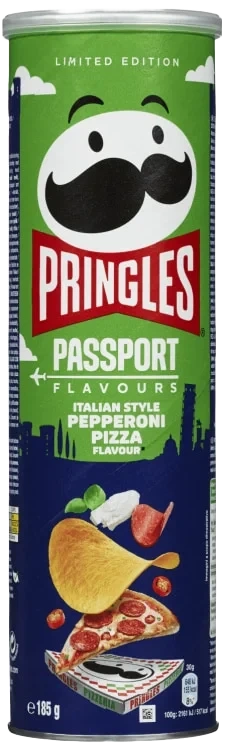 Pringles Italian Pepperoni Pizza 185g