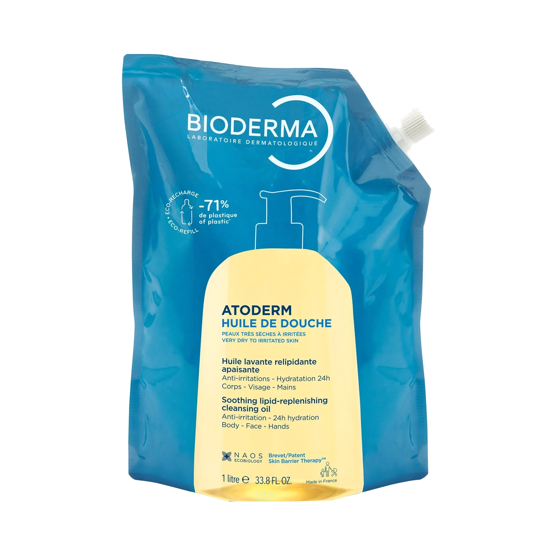 Bioderma Atoderm Huile De Douche Ecorefill 1000 ml