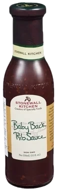 Baby Back Rib Saus 330ml Stonewall Kitchen