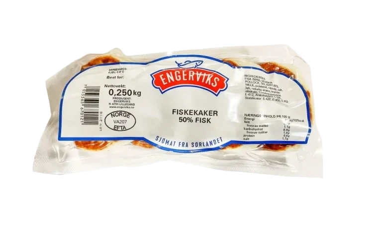 Fiskekaker 250g Engerviks
