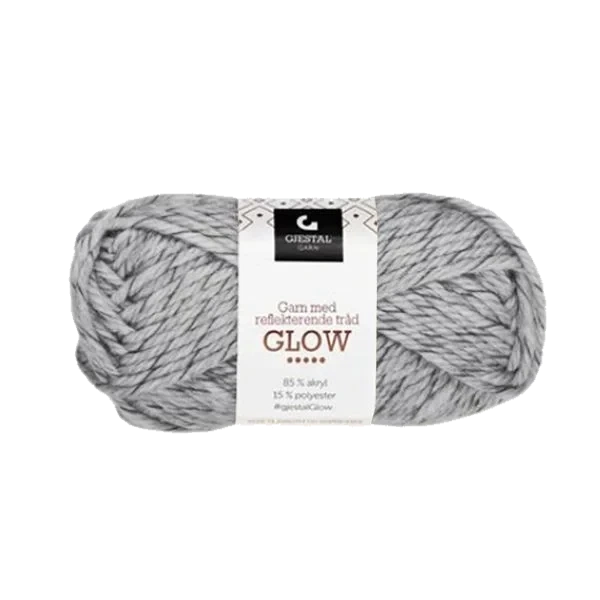 Glow Garn 50g - Grå #150