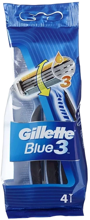 Gillette engangshøvel blue3 4pk