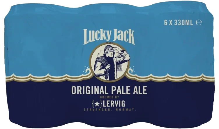 Lucky Jack 0,33lx6 boks Lervig